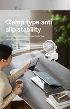 2 in 1 Fan Humidifier Spray Mist USB Rechargeable Portable Desktop Fans Air Conditioner Sprayer Mini Steamer Spray Motorcycle
