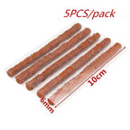 5-50pcs Car Tire Repair Strip Motorcycle Tubeless Tyre Wheels Puncture Plug Seal Tape Repair Tools Auto Vacuum Tire Rubber Strip