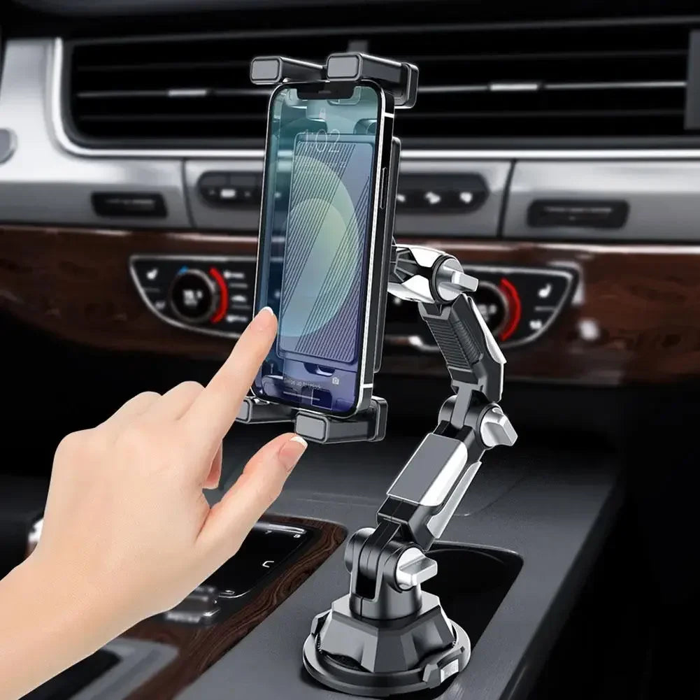 Magnetic Cup Holder Phone Mount for Car - Universal Phone Holder Stand, One-Hand Operation, Hands-Free Car Mount Holder Amagi