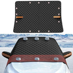 Car Windshield Snow Cover, Frost-Proof & Anti-Freezing Windshield Cover for Winter, Car Window Cover, Winter Car Cover Amagi