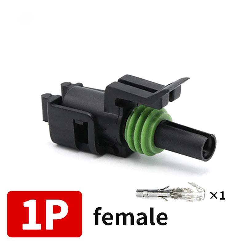 2.5 Series Automotive Waterproof Connector 1/2/3/4/6Pin Male And Female Plugs Haltech MAP TPS Wire Connector For GM
