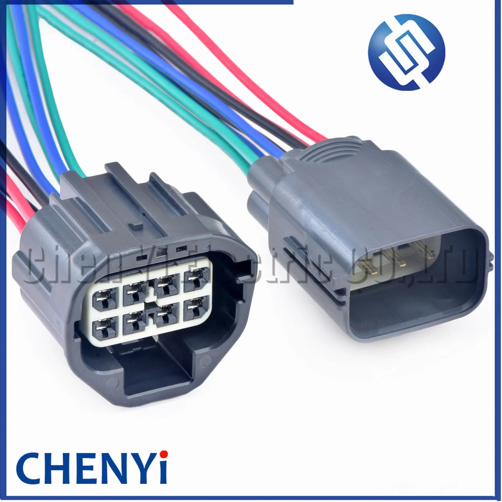 8 Pin Auto connector fuel pump plug Tail lamp headlamp turn signal lamp plug 7283-5574-10 7282-5574-10 for Ford Volvo Cadillac