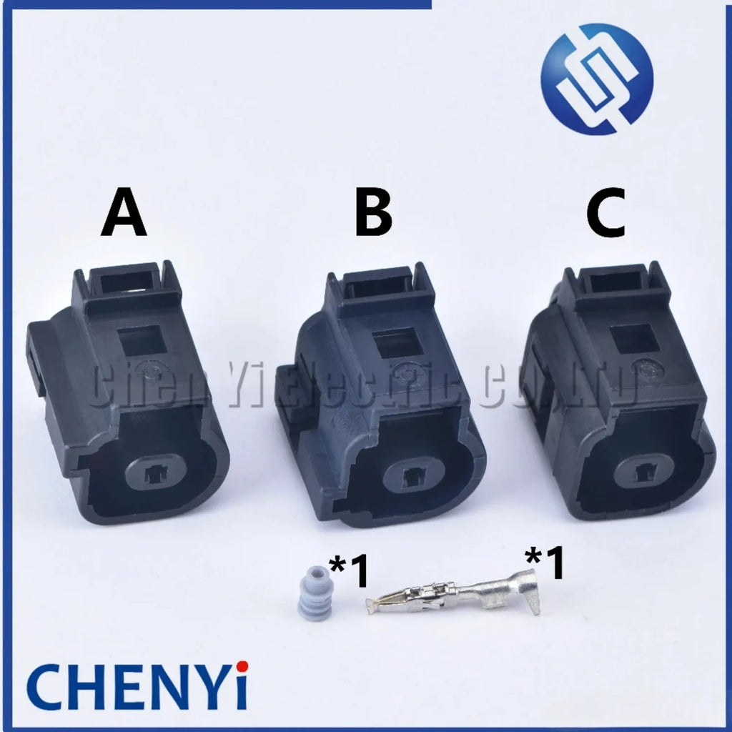 1 Pin Automotive Connectors Oil Pressure Sensor Horn Wire harness Plug 1J0973081 1J0973701 1J0973701A 1J0 973 081