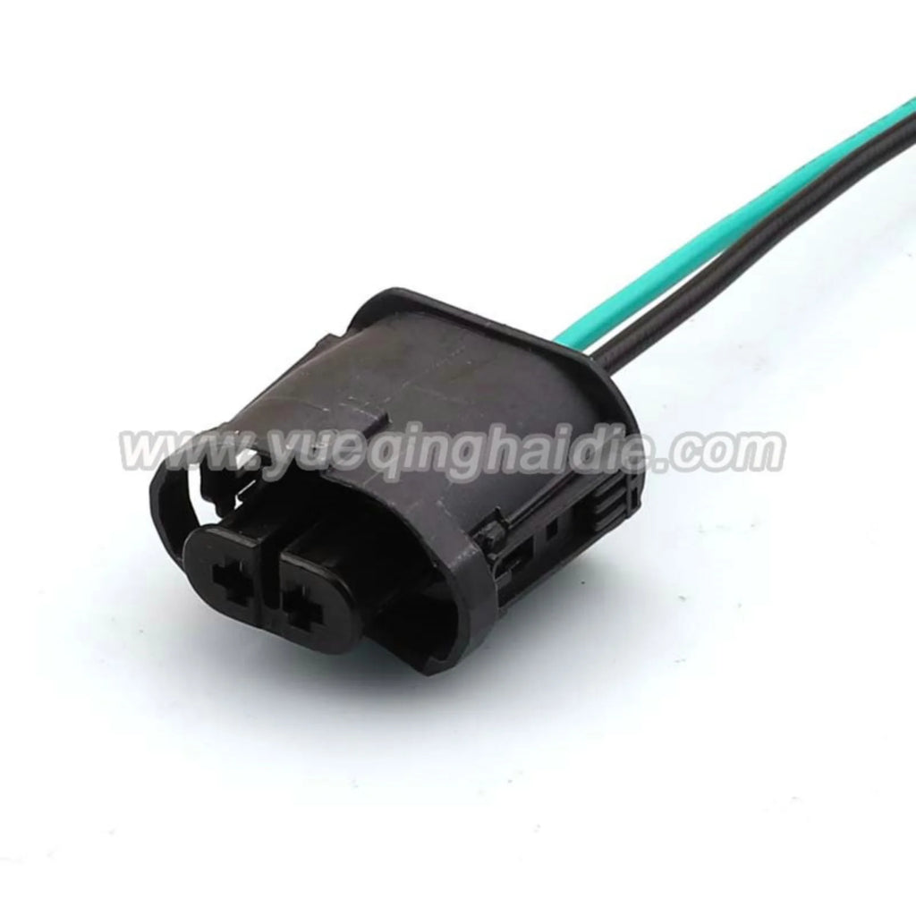 2 Pin Waterproof 2.8mm Male Female Connector Automotive Front Bumper Fog Lamp Plug for BMW M Series X1X3X4X5X6 1-1355668-2
