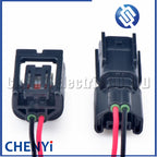 2 Pin back-up lamp plug small lights fog lamps Front ABS Wheel Speed Sensor connector Pigtail 7283-2090-30 for Honda Infiniti
