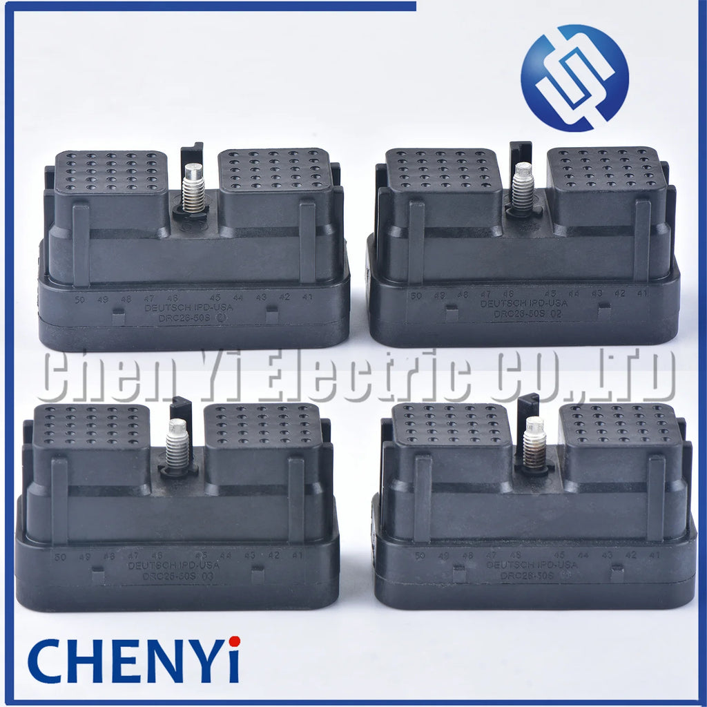 50 Pin connector plug DRC series DRC26-50S01 DRC26-50S02 DRC26-50S03 DRC26-50S04 DRC26-50S05 For Cummins Deutsch