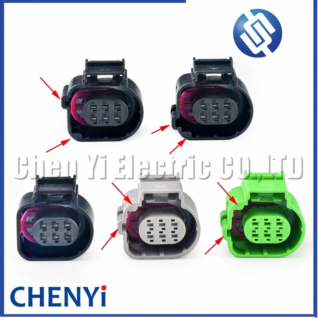 6 Pin Auto connector Car steering gear throttle taillight plug 4H0973713 4H0973713B 4H0973713C 4H0973713D 4H0973713E
