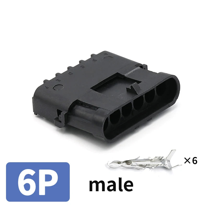 2.5 Series Automotive Waterproof Connector 1/2/3/4/6Pin Male And Female Plugs Haltech MAP TPS Wire Connector For GM