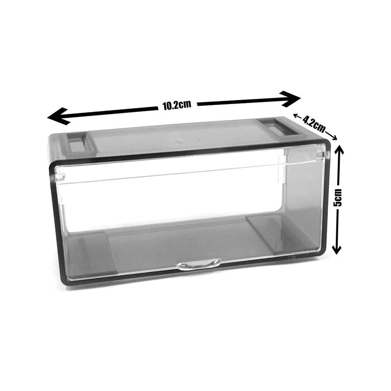 1Pcs Transparent Dustproof Stackable Storage Box Without Car Diecast Model Car Display Box Children Alloy Car Model Storage Box