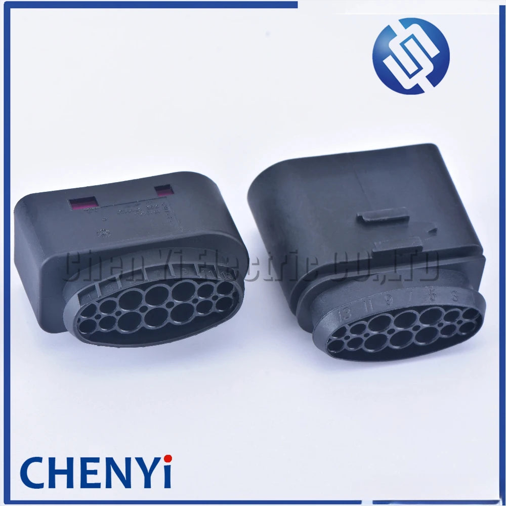14 Pin Car Xenon Headlight Lamp Plug Connector Socket Housing Automotive waterproof connector 1J0973737 1J0973837 1J0 973 737