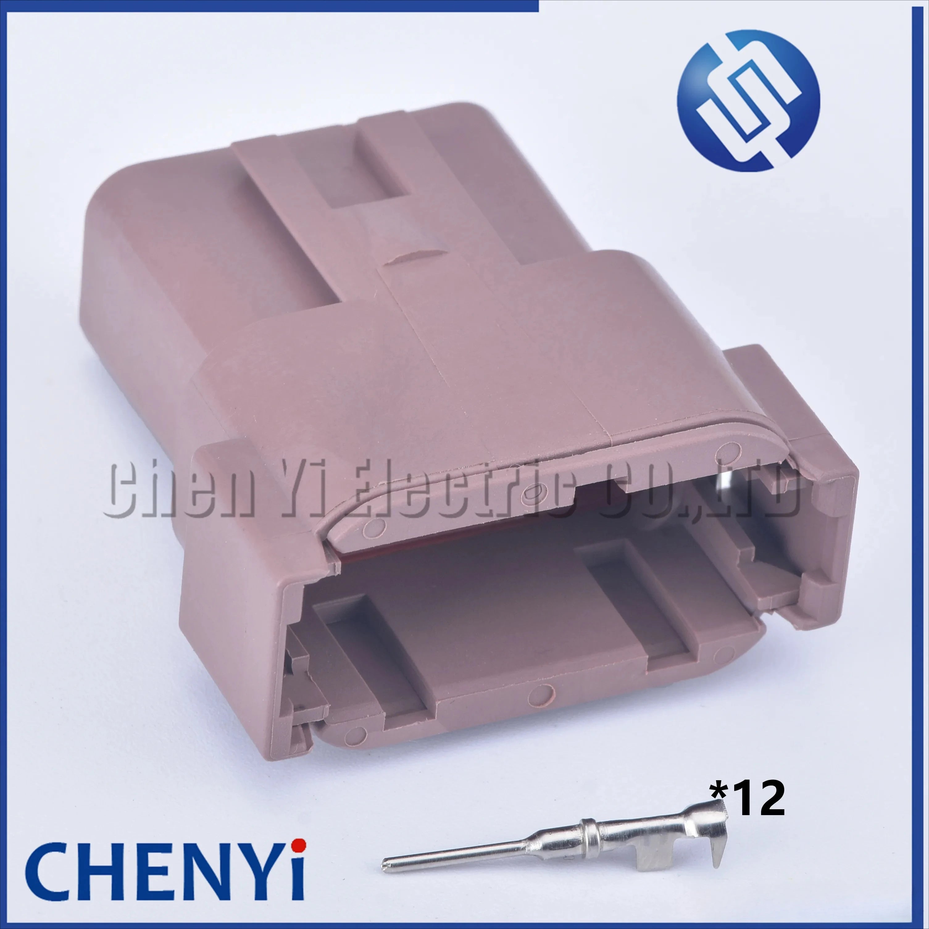 brown Deutsch 12 Pin Sealed waterproof connector DTM06-12SD DTM04-12PD Automotive Connector Heavy Truck Wiring Harness Plug