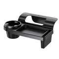 Versatile Car Organizer with Cup Holder Phone Slot Durable Plastic Fits Side Door or Window Ideal for Daily Use Accessories