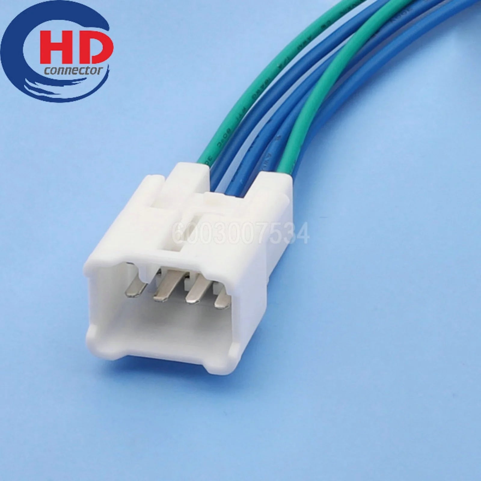 6 Pin Unsealed 2.3mm Series Male Connectors Cable Plug Motorcycle Electrical Harnesses Wiring Harness MG620153 6520-0180
