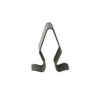 10 Pcs Metal Trim Panel Clips Seat 16mm Boot Tailgate Interior Lining Car Panel Fastener Grommet Clips Metal U Type Clips