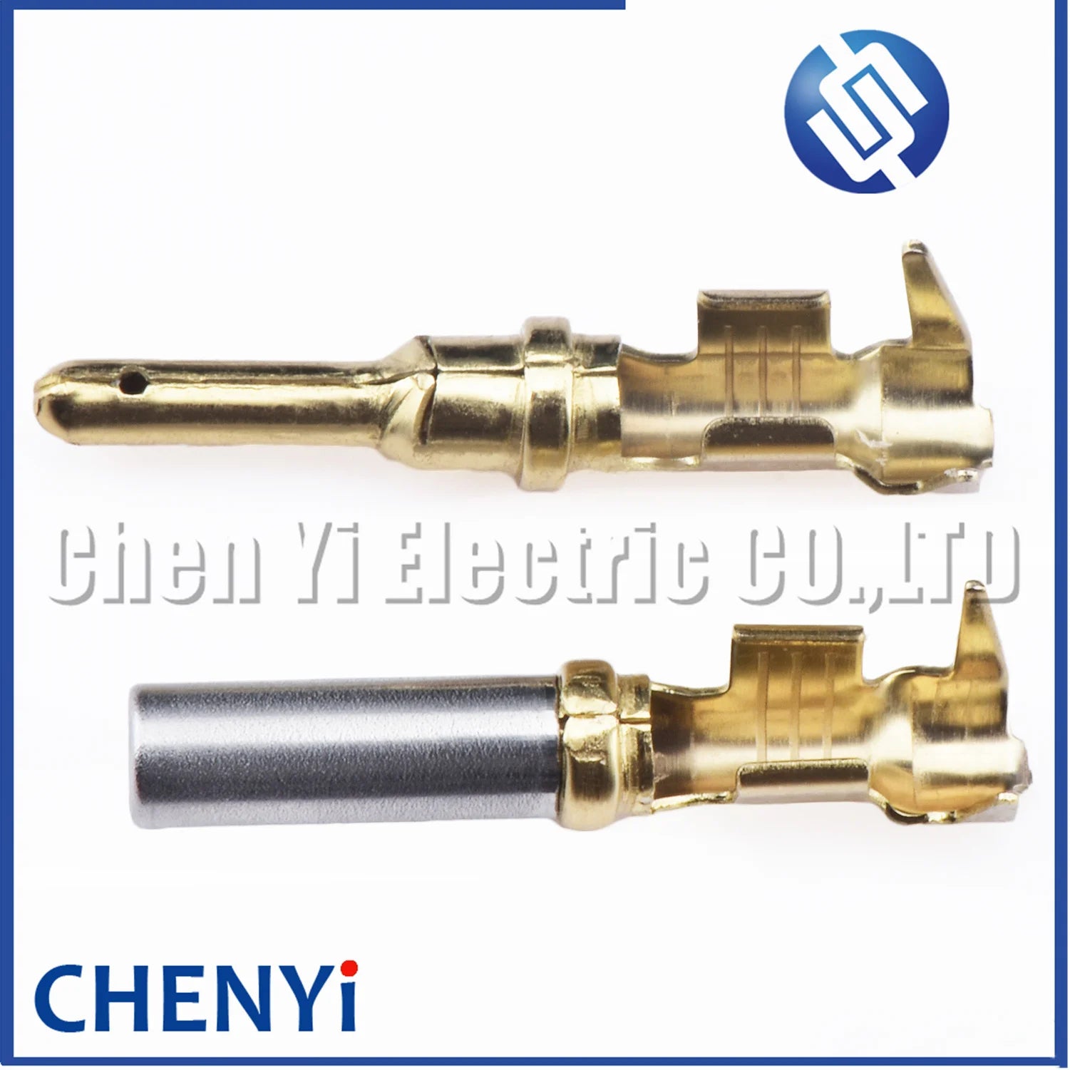 20 Pcs Deutsch DTP 2.3mm Series Pin Contact 1062-12-0144 1060-12-0144 brass Gold plating 14-12 AWG Wire Size Crimp Terminals
