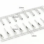 5/10/100 Sets Automotive Connectors JST02R-JWPF-VSLE 2/3/4/6/8 Pin Waterproof Connectors Male and Female Butt Plugs