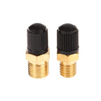 1PC DIY Accessories Air Compressor Tank Fill Valve Hexagonal Brass Tank Fill Valve M8/M10 Threaded Valve Core