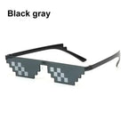 8 Bit Thug Life Sunglasses Pixelated Men Women Brand Party Eyeglasses Mosaic UV400 Vintage Eyewear Unisex Gift Toy Glasses Amagi