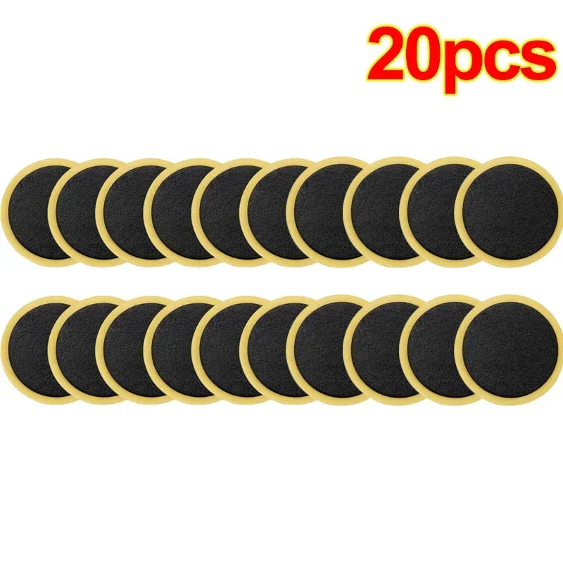 Bicycle Tire Repair Patch Glue-Free Adhesive Quick Repairing Tyre Protection Patch for Mountain Road Bike Inner Tyre Repair Pads