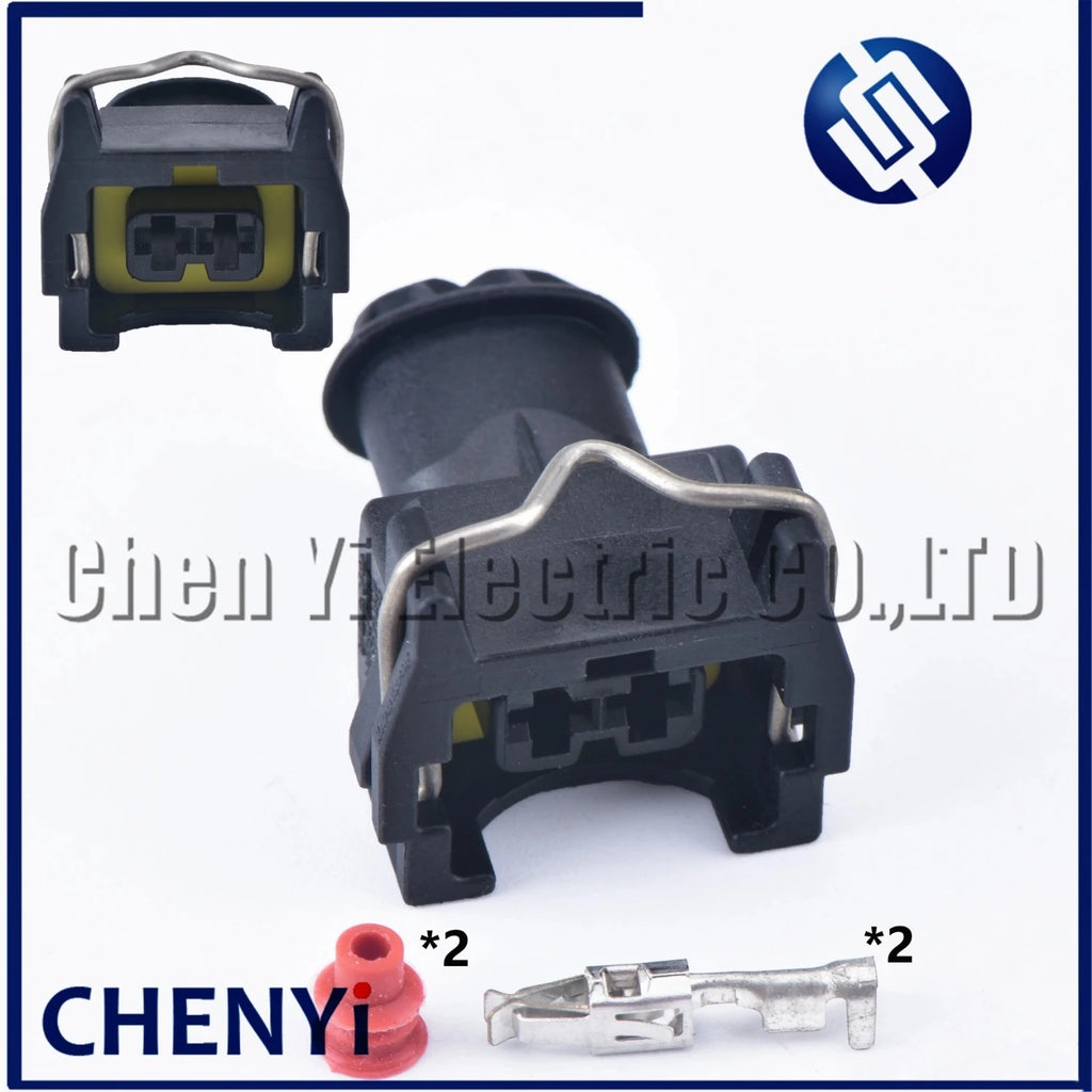 2 Pin Automotive waterproof connector wiring harness plug Injector Connector plug 6849784 1928402571 1 928 402 571