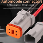 4-PIN Connector Waterproof 1.6mm Series Male Female Connectors Wiring Harness DT04-4P-C017 DT06-4S-C017