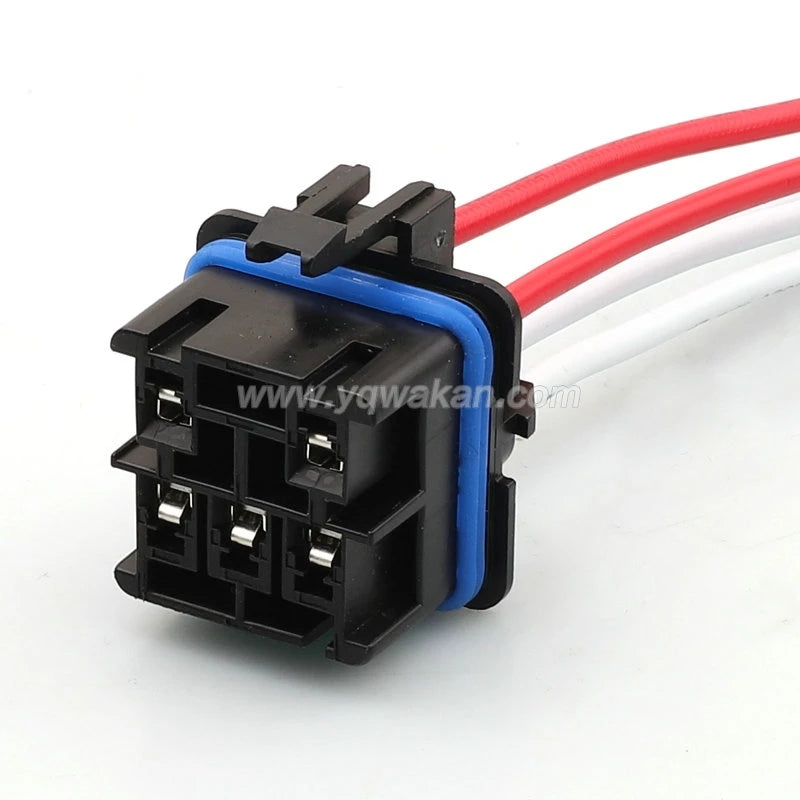 5 pin auto waterproof electric plastic wire harness connector HD056Y-2.8-21