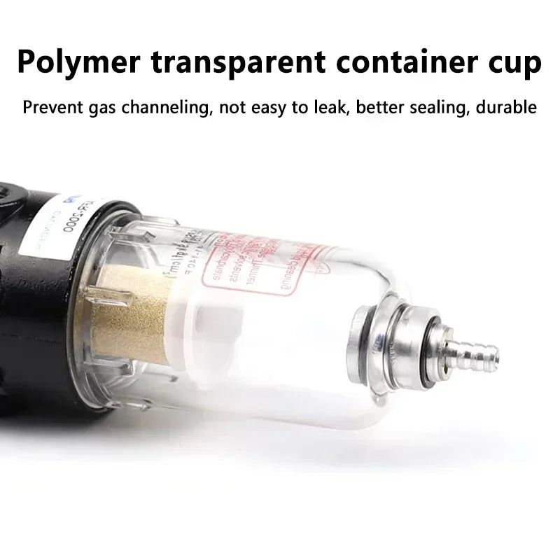 1/4 Air Source Processor AF2000 AF2000-02 Copper Filter Air Pump Filter Oil Water Separator Pneumatic Components Air Compressor