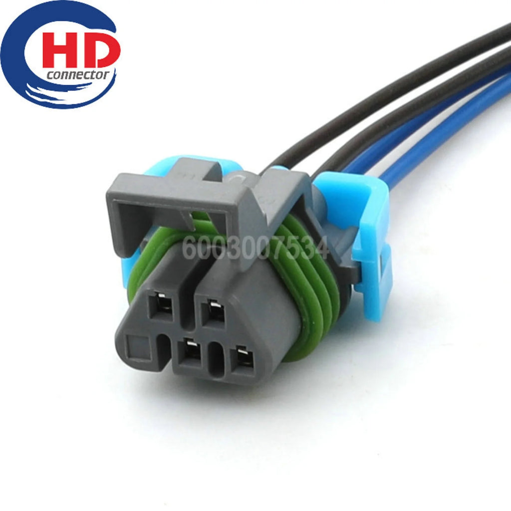 4 Pin Waterproof Automotive Oxygen Sensor Plug 1.65mm Female Male Sockets For BUICK CADILLA GMC Cadillac Chevrolet