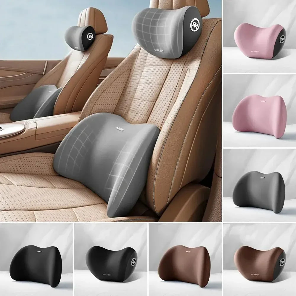 Car Cotton Ergonomic Bed Waist Pad for Sleep Lumbar Support Pillow for Lower Back Pain Relief Orthopedic Cushion Lumbar Amagi