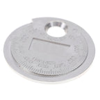1pc Spark Plug Gap Gauge Tool Measurement Coin-Type 0.6-2.4mm Range Spark Plug Gage Gap Tool Feeler