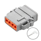 Automotive connector DTM06-2S-E007 waterproof connector DTM04-12PA-E007 male Female high cover plug DTM06-6S-E007