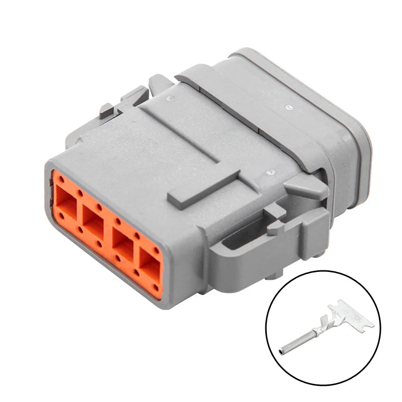 Automotive connector DTM06-2S-E007 waterproof connector DTM04-12PA-E007 male Female high cover plug DTM06-6S-E007