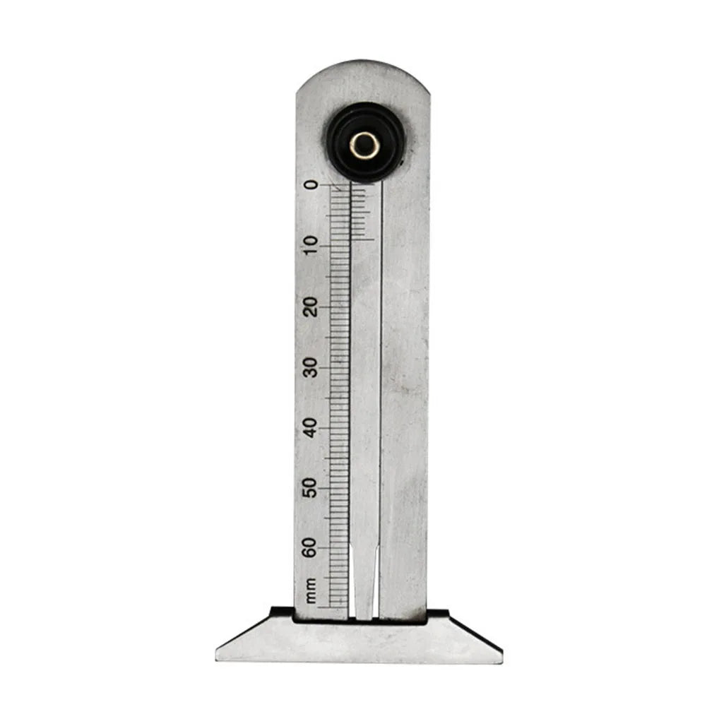 1pc Car Tire Tread  Depthometer Measuring Ruler Ruler Tread Depth Inspection Vernier Caliper Tool Depth Indicator Gauge Gage