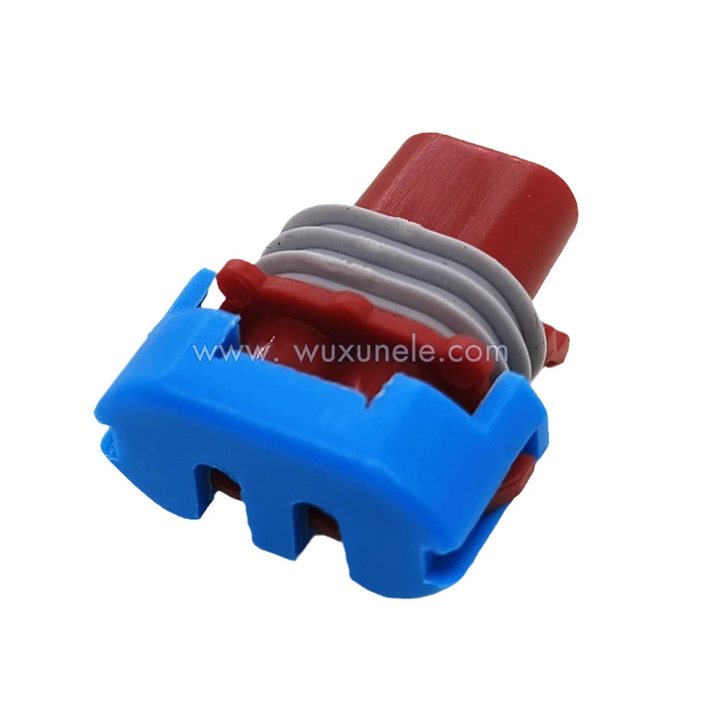 50 Sets 2 Pin Sealed Wire Connector 12052643 Compatible with Solenoid Valve Plug Automotive Electrical Part