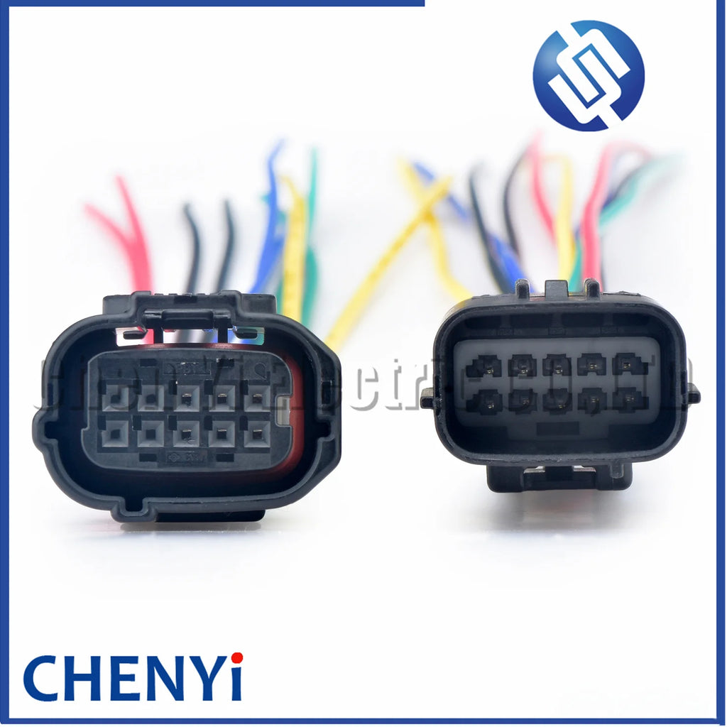 10 Pin Auto Waterproof Connector radar sensor Distance Sensor wiring harness plug 6189-1134 6188-0696 For Toyota 90980-12380