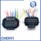 10 Pin Auto Waterproof Connector radar sensor Distance Sensor wiring harness plug 6189-1134 6188-0696 For Toyota 90980-12380