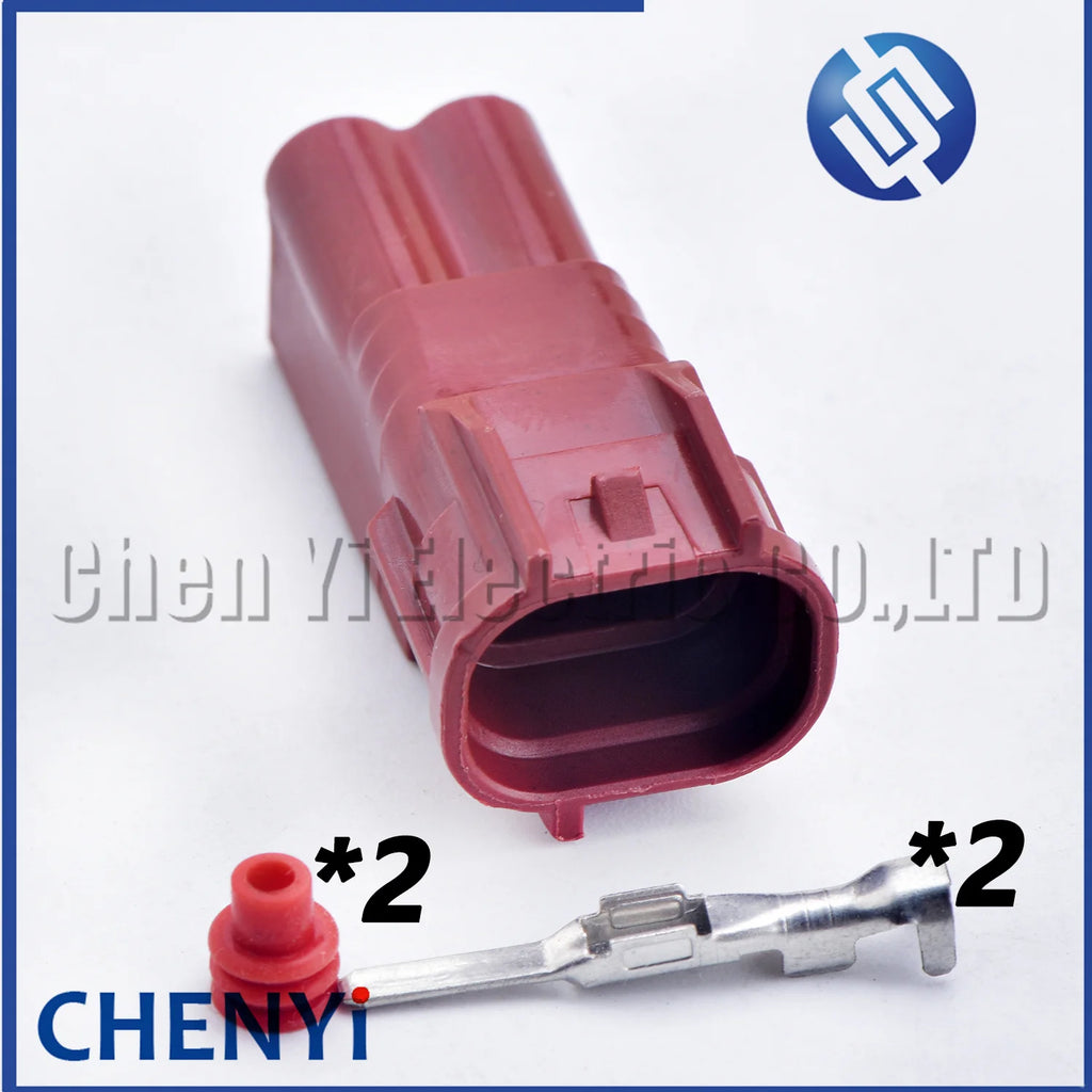2 Pin Inlet valve connector Air conditioning pressure sensor Temperature Sensor Plug 6189-0033 MT-090-2-special2R-F For Toyota