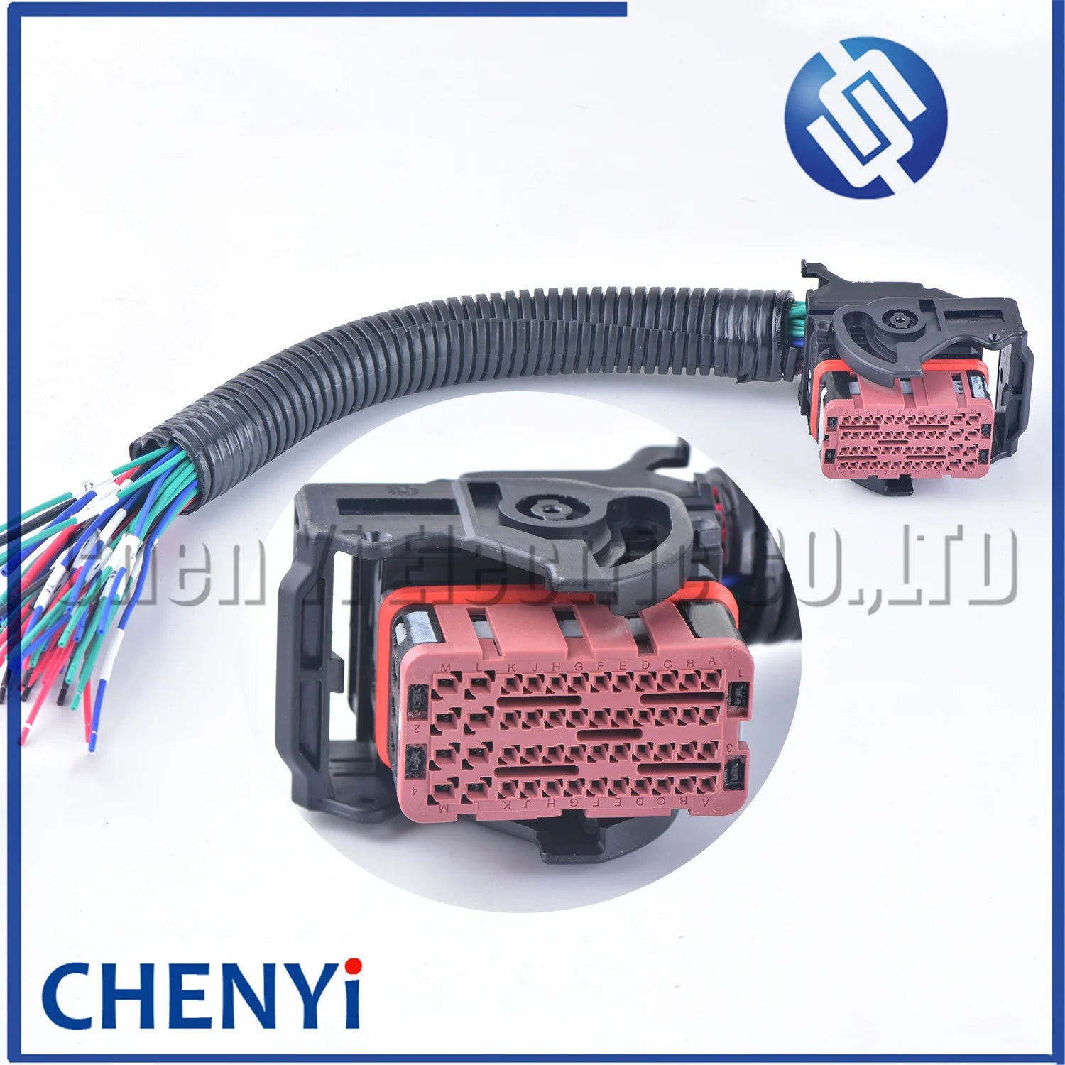 48 Pin ECU DCU OH6 Computer Board Connector Cable Harness plug  643201311 643203319 643201318 643201315 64320-1311 64320-3319