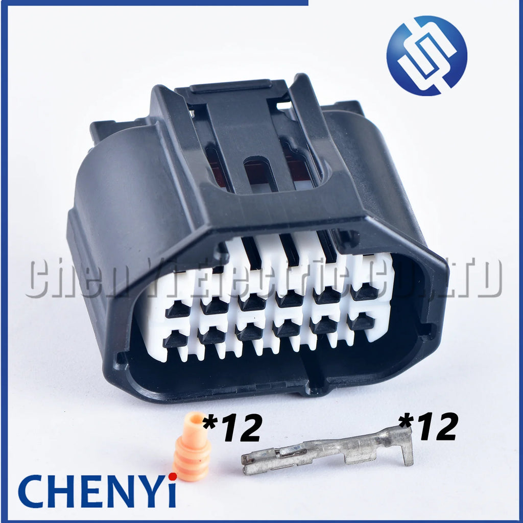 12 Pin Auto waterproof connector Front and rear bumper radar plug 90980-12E42 90980-12E41 90980-12E40 90980-12E39 For Toyota
