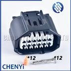 12 Pin Auto waterproof connector Front and rear bumper radar plug 90980-12E42 90980-12E41 90980-12E40 90980-12E39 For Toyota
