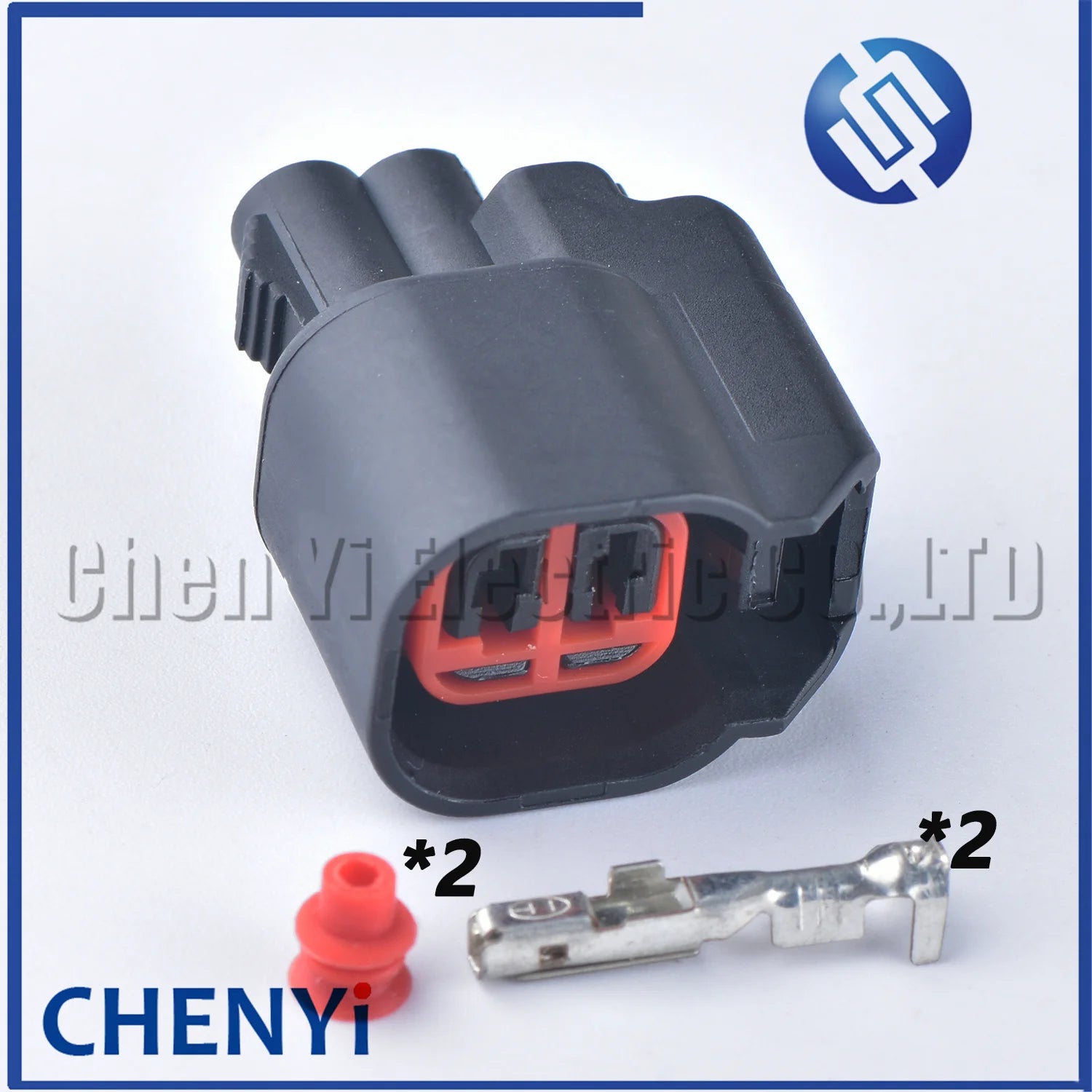 2 Pin Automobile waterproof connector ABS sensor plug Air conditioning plug Fuel Injector Plug E-5646 6U2Z-14S411-GA for Ford