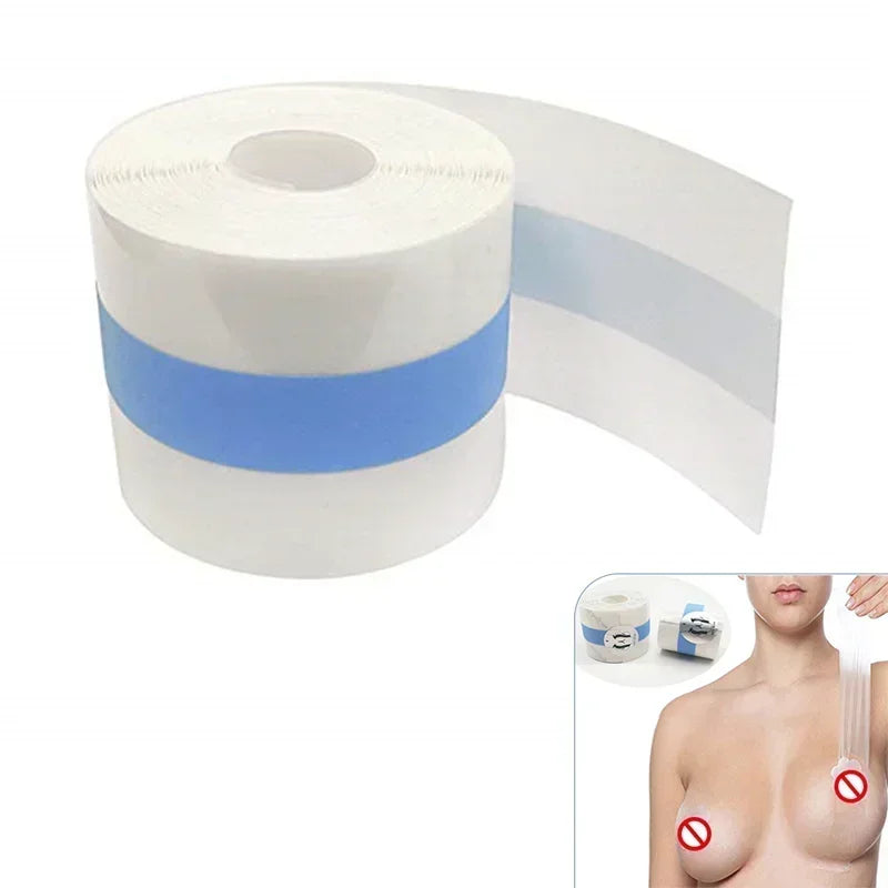5M Women Transparent Bra Boob Sticker Breast Lifting Tape for Nipple Body Booby Tape Chest Breast Adhesive Push Up Sticky Amagi