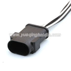 6 Pin Connector Waterproof 0.6mm Male Female Connector Automotive Wire Harness Cable Plug for Benz BMW 1-967616-1 2-967616-1