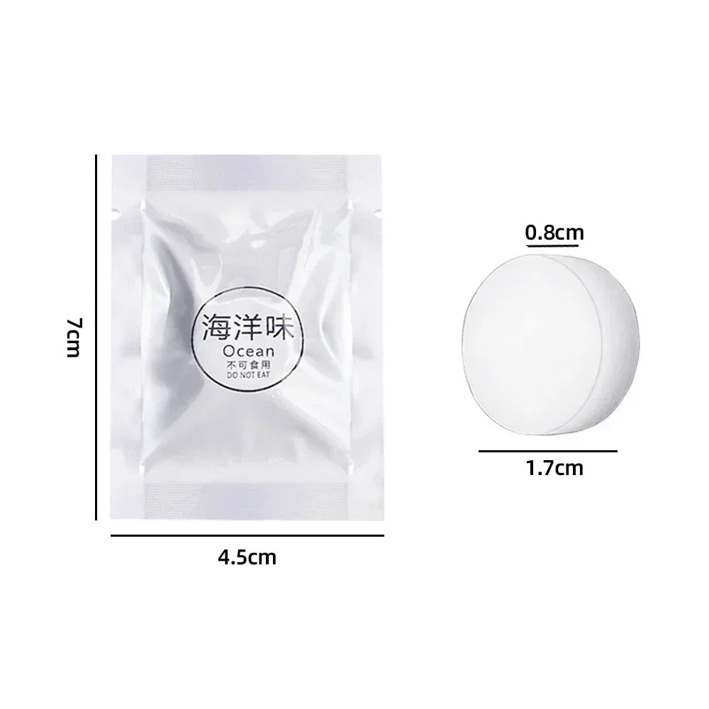 Car Air Freshener Supplement 7 Pcs/Lot Solid Car Perfume Car Air Conditioner Vent Auto Ocean Refill Air Outle Amagi