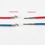 Automotive connector SM-2.54mm/2P overhead flat cable terminal male and female connectors 3, 4, 5, 6