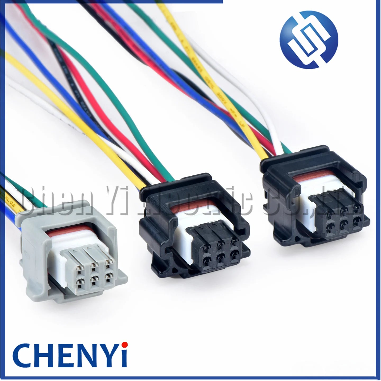 6 Pin Automotive connector Car reversing radar rearview camera harness plug 90980-12A59 90980-12790 82824-78020 For Toyota