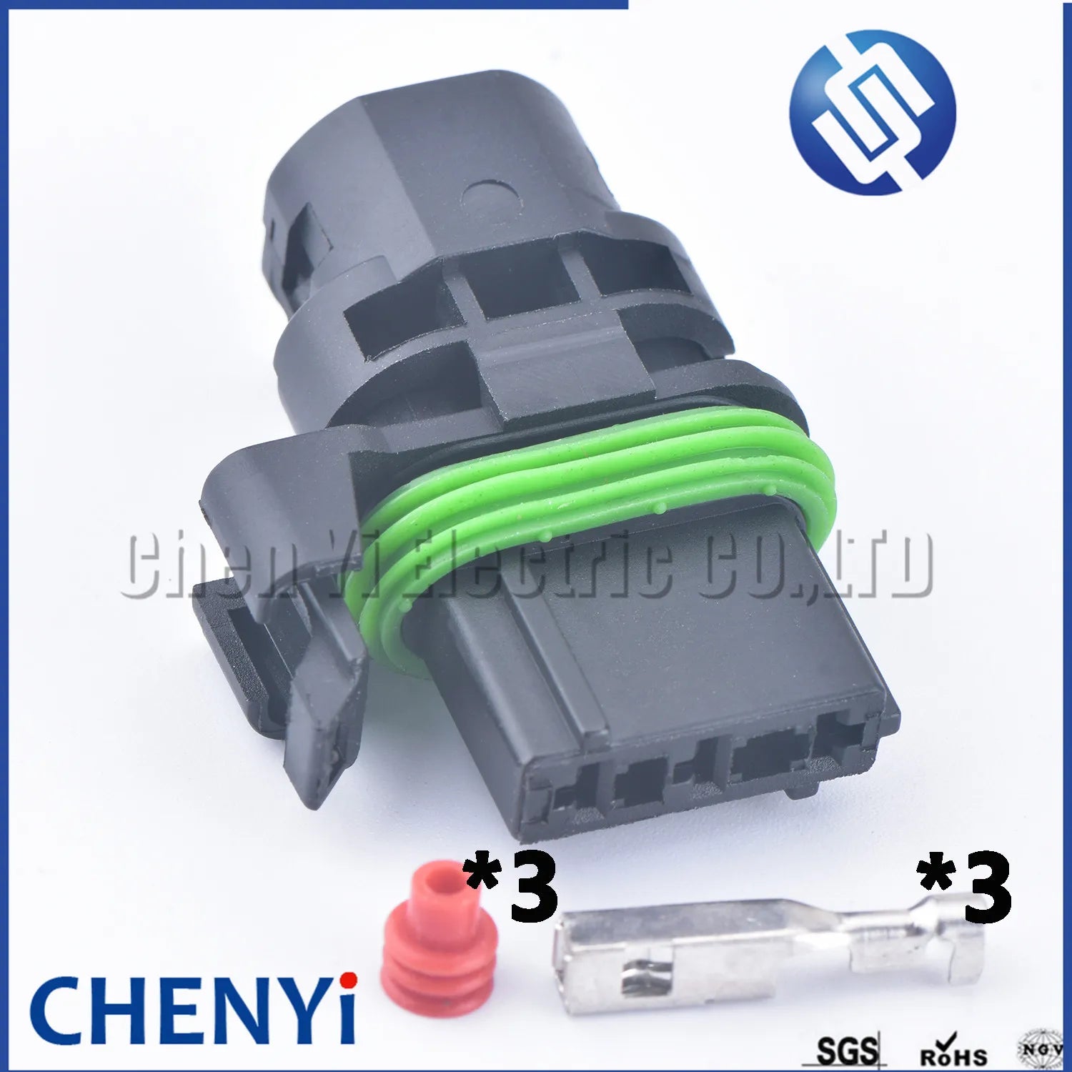 3 Pin 2.8 Series Auto motor connector For Nissan Teana Sylphy Bluebird Tiida Qashqai car headlight adjustment harness Plug