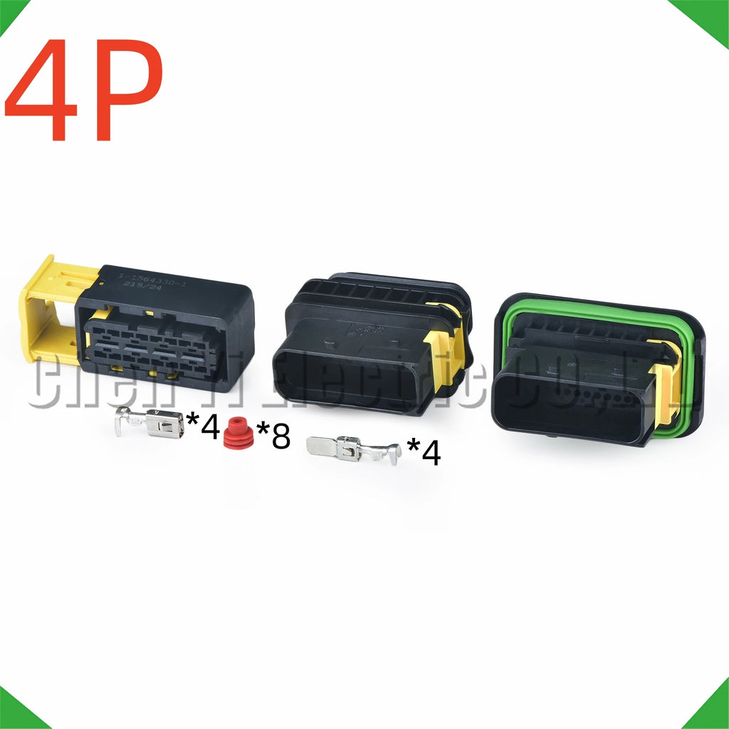 4-pin auto connector automotive connectors chassis gearbox harness 1564330-1 1564534-1