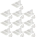 10 Pcs Compatible  Snow Guard For Metal Roof With  Foot Pads And Screws Including  Sealing Gaskets Easy Install  Secure Screws