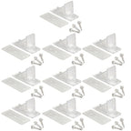 10 Pcs Compatible  Snow Guard For Metal Roof With  Foot Pads And Screws Including  Sealing Gaskets Easy Install  Secure Screws